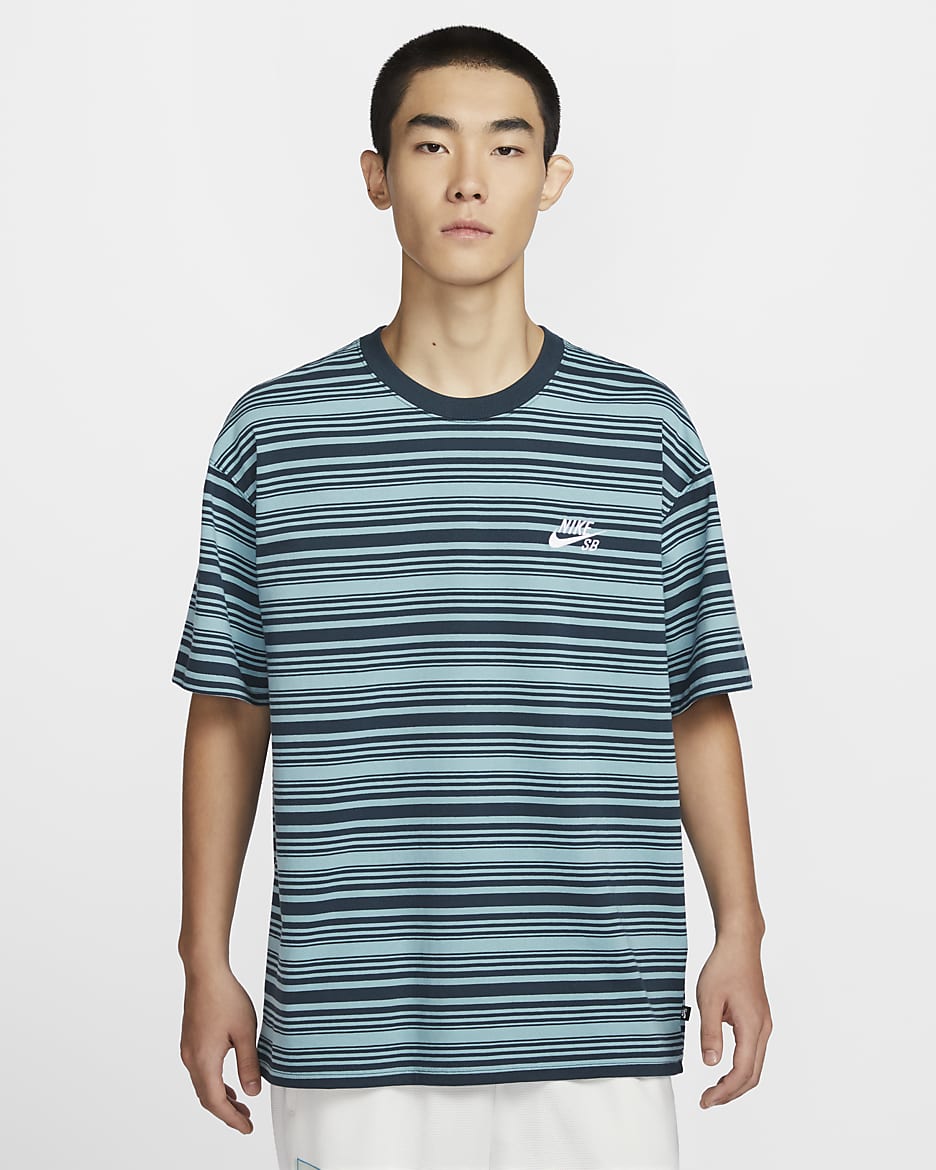 Nike t shirt stripes best sale